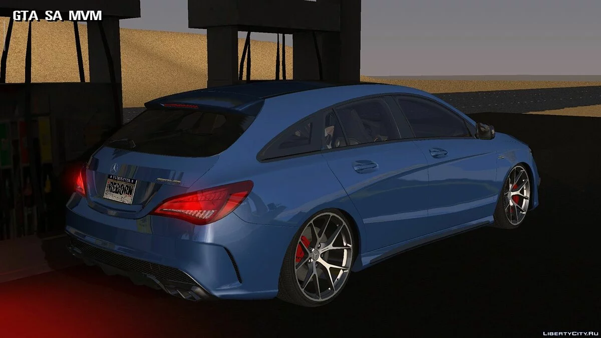 Mercedes CLA 45 AMG / GTA San Andreas (iOS, Android)