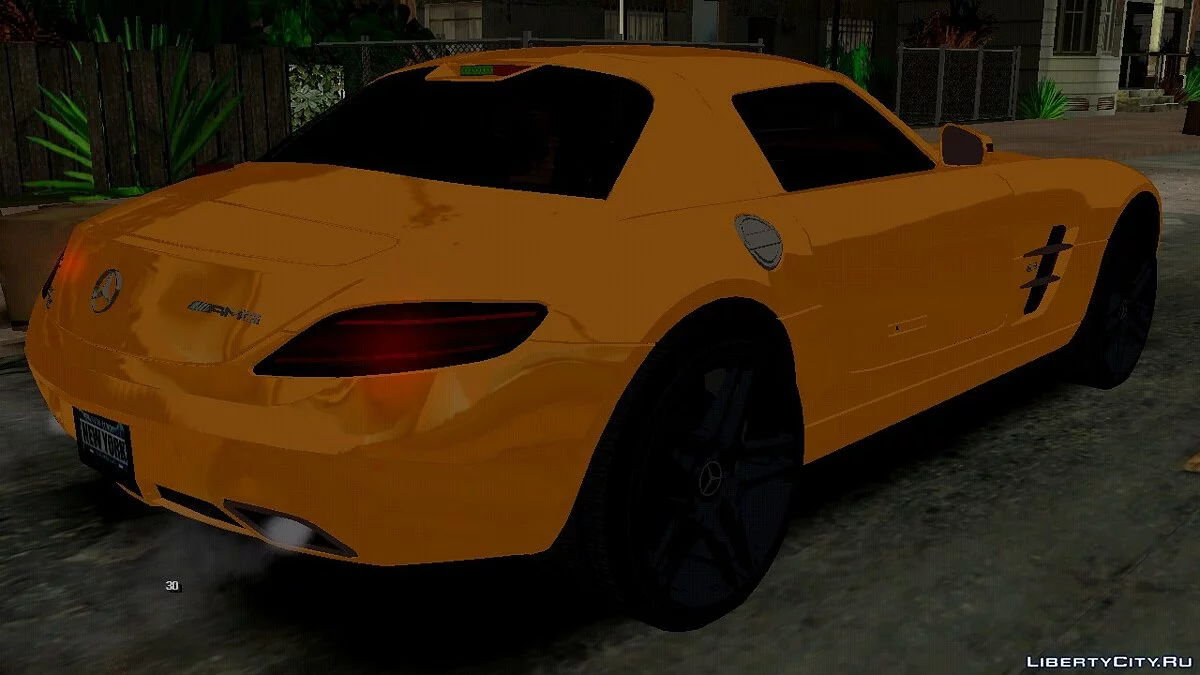 2010 Mercedes-Benz SLS AMG / GTA San Andreas (iOS, Android)