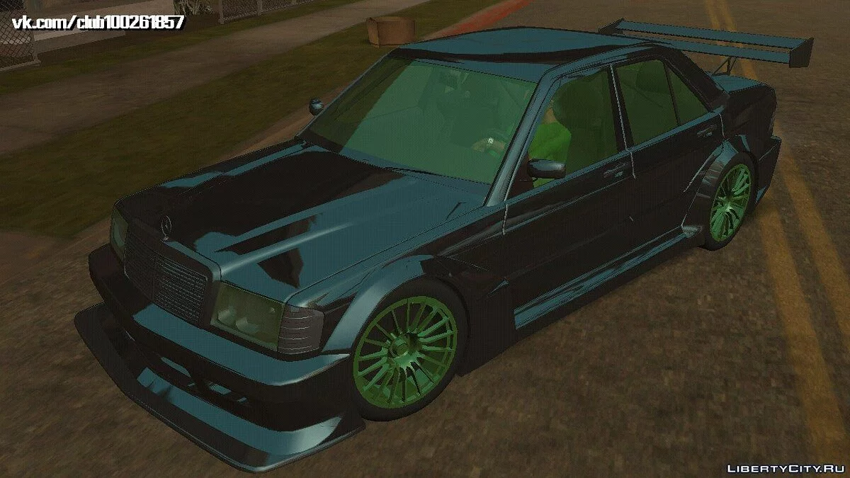 Mercedes Benz 190E Tuning (только DFF) / GTA San Andreas (iOS, Android)