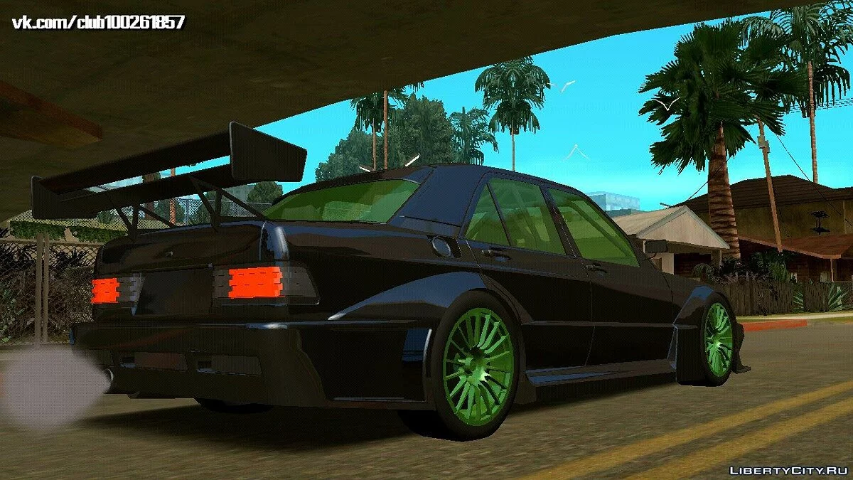 Mercedes Benz 190E Tuning (только DFF) / GTA San Andreas (iOS, Android)