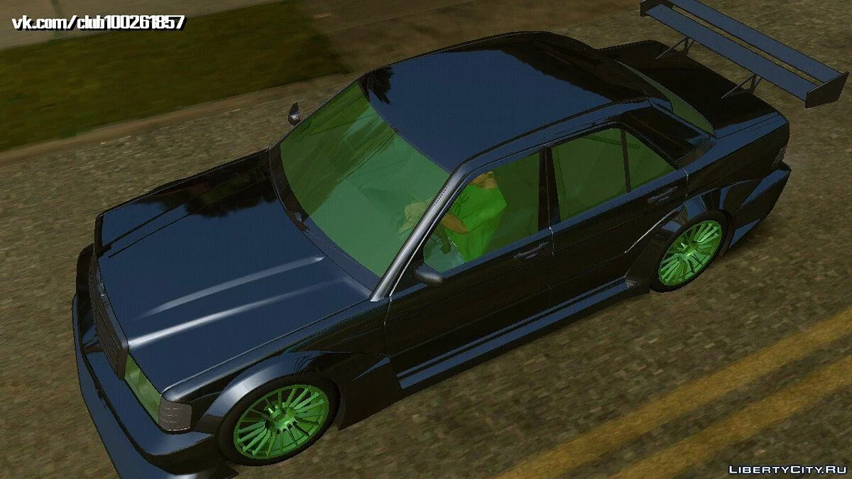 Mercedes Benz 190E Tuning (только DFF) / GTA San Andreas (iOS, Android)