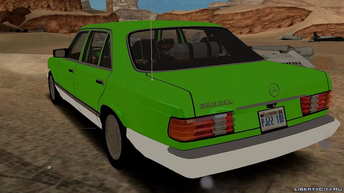 Mercedes-Benz 560Sel W126 (только DFF) / GTA San Andreas (iOS, Android)