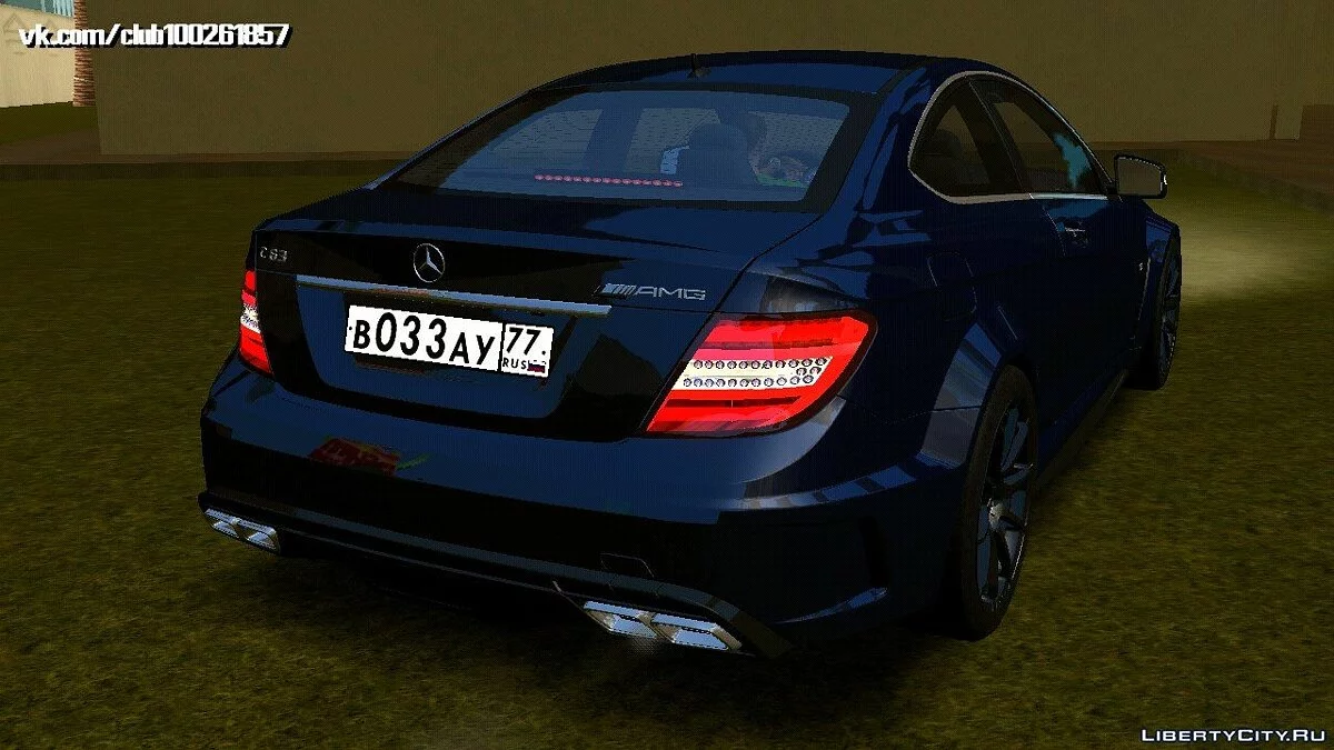 Mercedes-Benz AMG C63 Black Series (только DFF) / GTA San Andreas (iOS, Android)