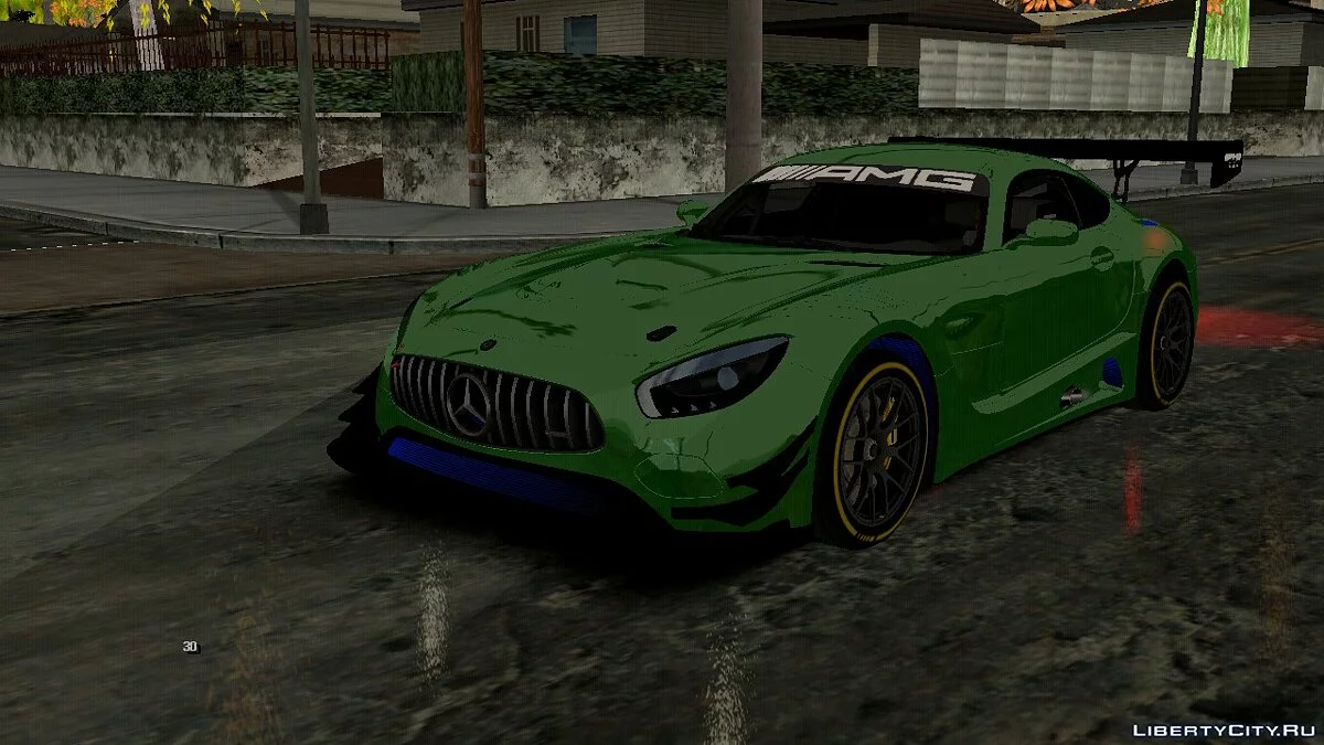 Mercedes-Benz AMG GT3 (ПК и mobile) / GTA San Andreas (iOS, Android)
