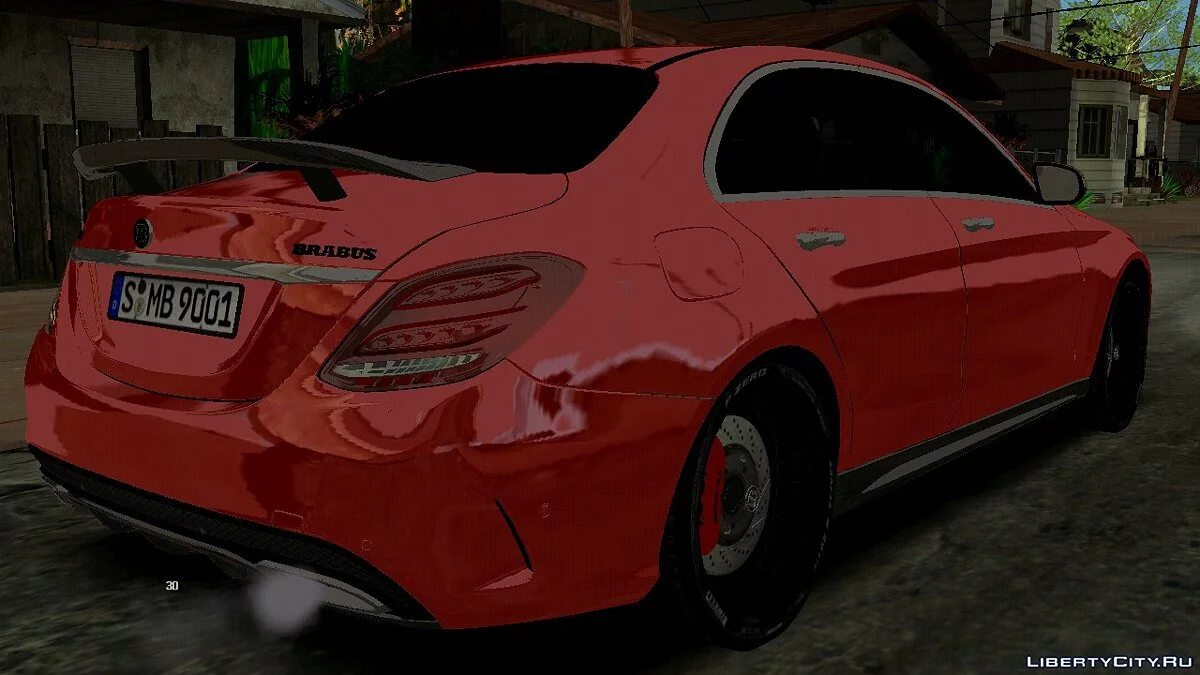Mercedes-Benz C250 Brabus Biturbo Edition 2014 / GTA San Andreas (iOS, Android)
