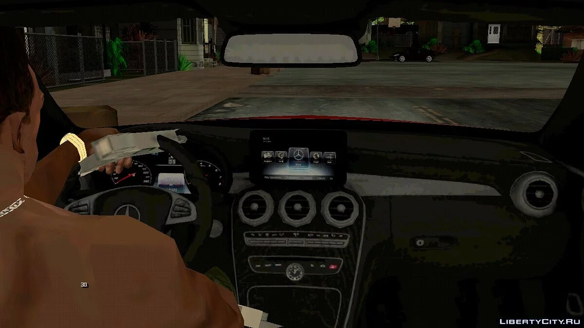 Mercedes-Benz C250 Brabus Biturbo Edition 2014 / GTA San Andreas (iOS, Android)