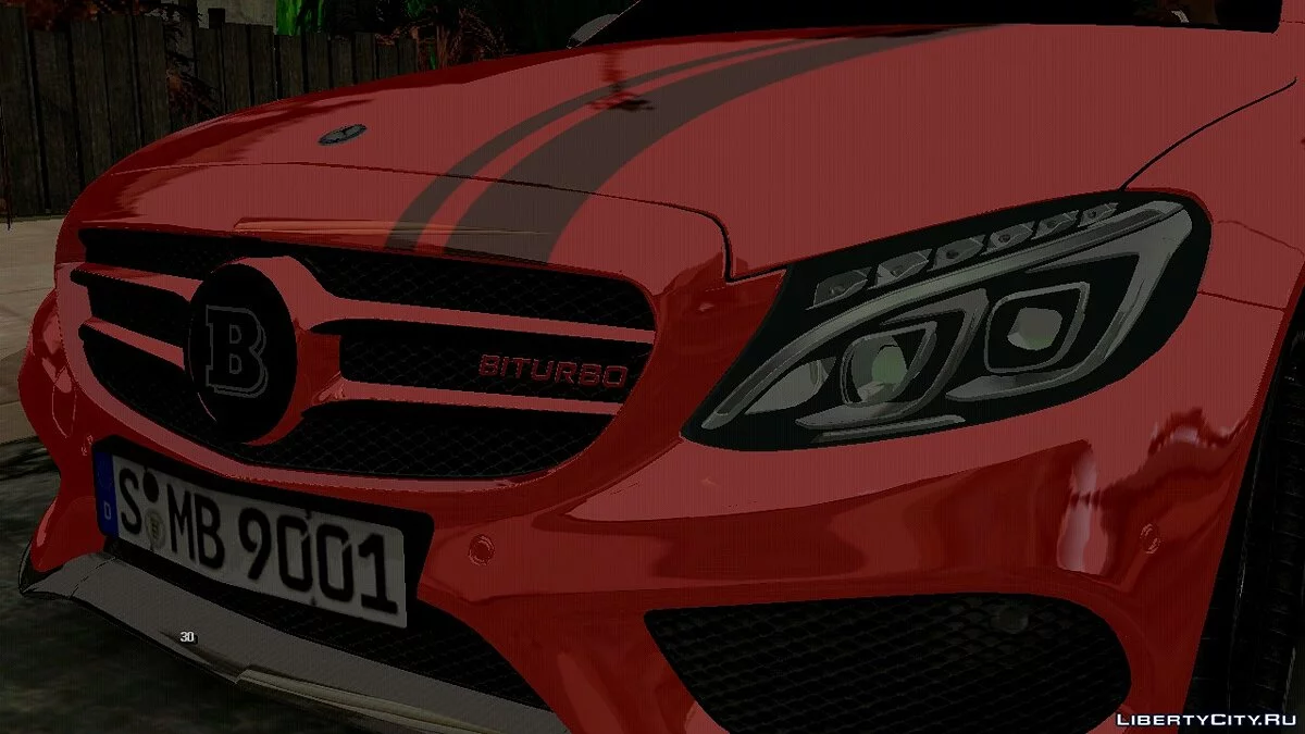 Mercedes-Benz C250 Brabus Biturbo Edition 2014 / GTA San Andreas (iOS, Android)