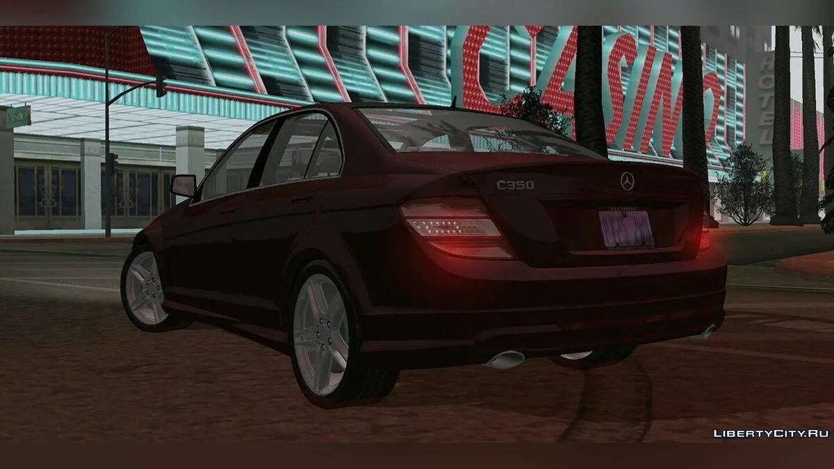 Mercedes-Benz C350 W204 / GTA San Andreas (iOS, Android)