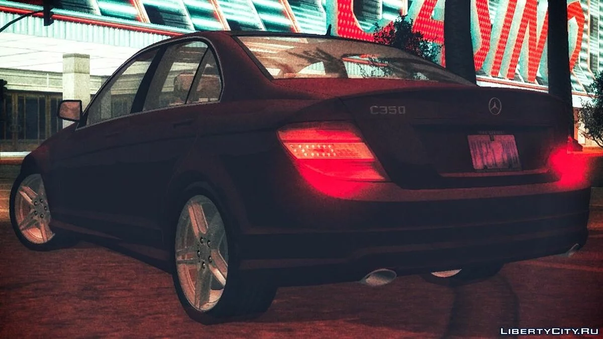Mercedes-Benz C350 W204 / GTA San Andreas (iOS, Android)