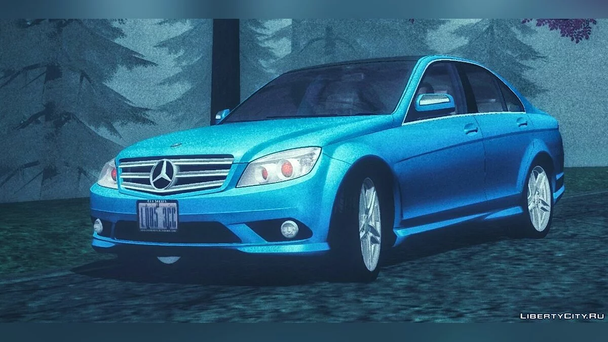Mercedes-Benz C350 W204 / GTA San Andreas (iOS, Android)