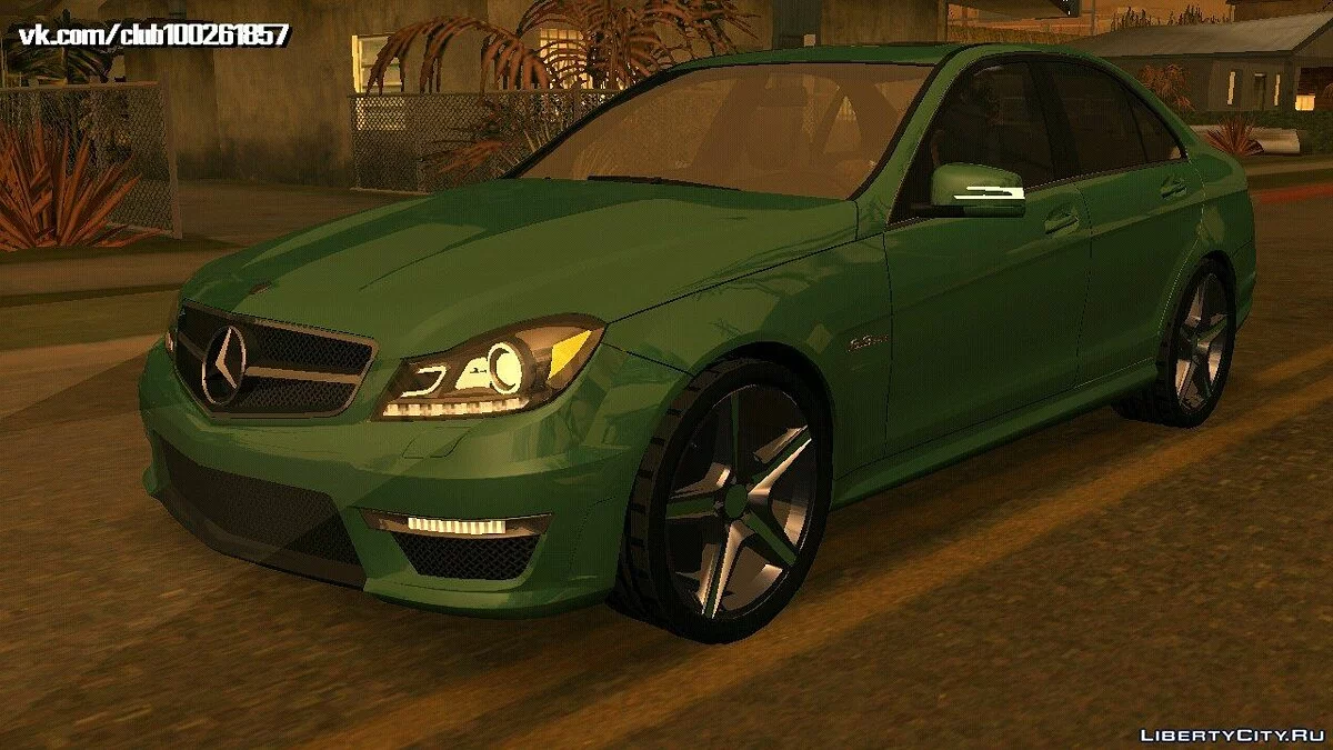 Mercedes-Benz C63 AMG Sedan (только DFF) / GTA San Andreas (iOS, Android)