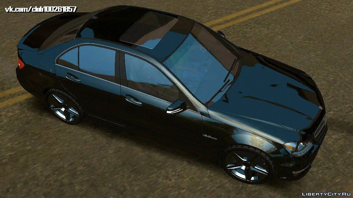 Mercedes-Benz C63 AMG Sedan (только DFF) / GTA San Andreas (iOS, Android)