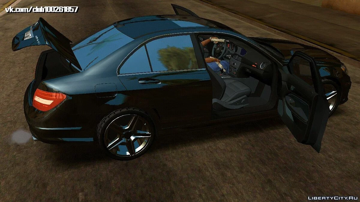 Mercedes-Benz C63 AMG Sedan (только DFF) / GTA San Andreas (iOS, Android)