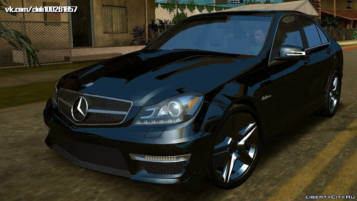 Mercedes-Benz C63 AMG Sedan (только DFF) / GTA San Andreas (iOS, Android)