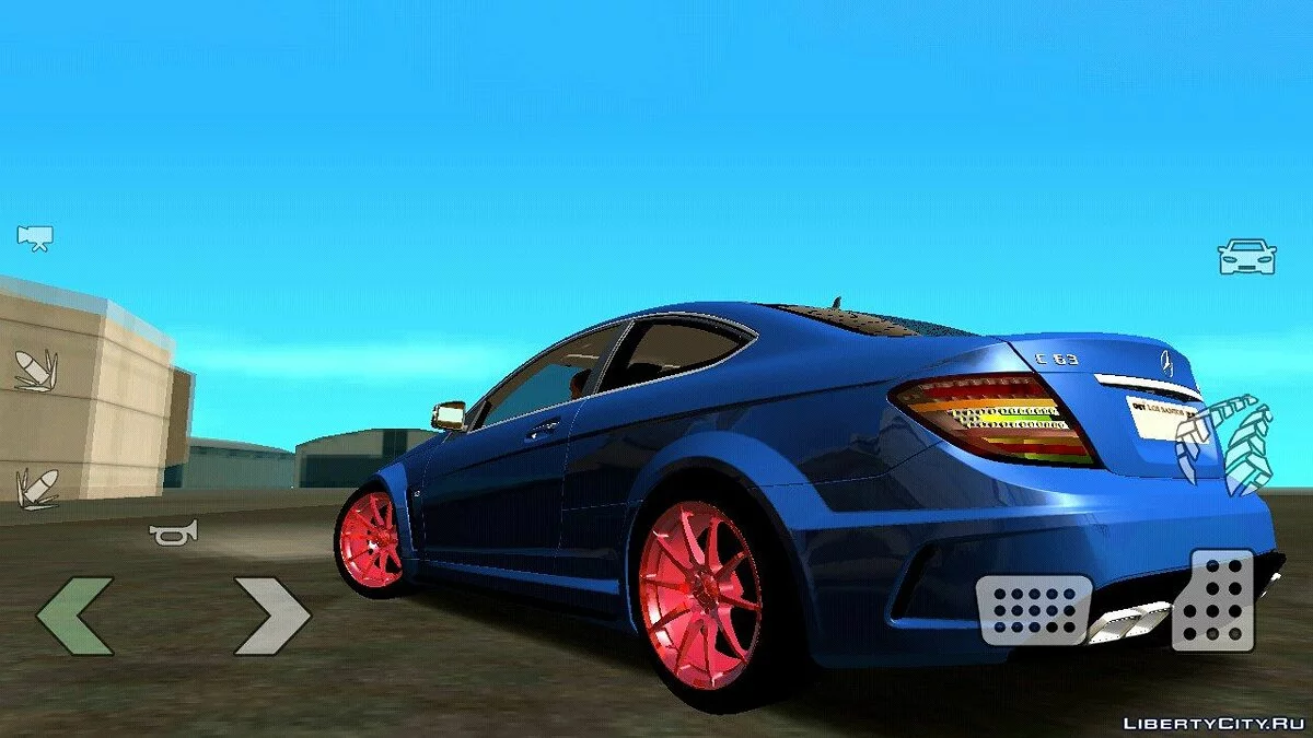 Mercedes-Benz C63 AMG (только DFF) / GTA San Andreas (iOS, Android)