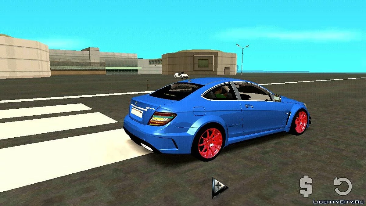 Mercedes-Benz C63 AMG (только DFF) / GTA San Andreas (iOS, Android)
