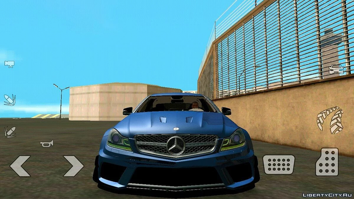 Mercedes-Benz C63 AMG (только DFF) / GTA San Andreas (iOS, Android)