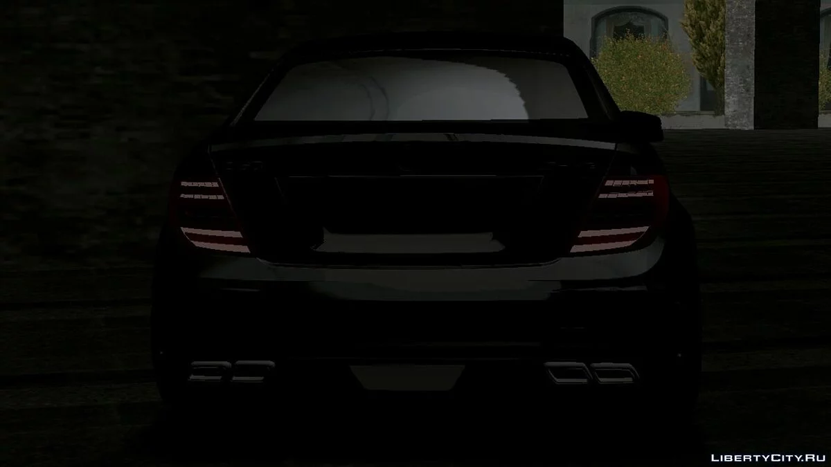 Mercedes-Benz C63 W204 BLACK SERIES (только DFF) / GTA San Andreas (iOS, Android)