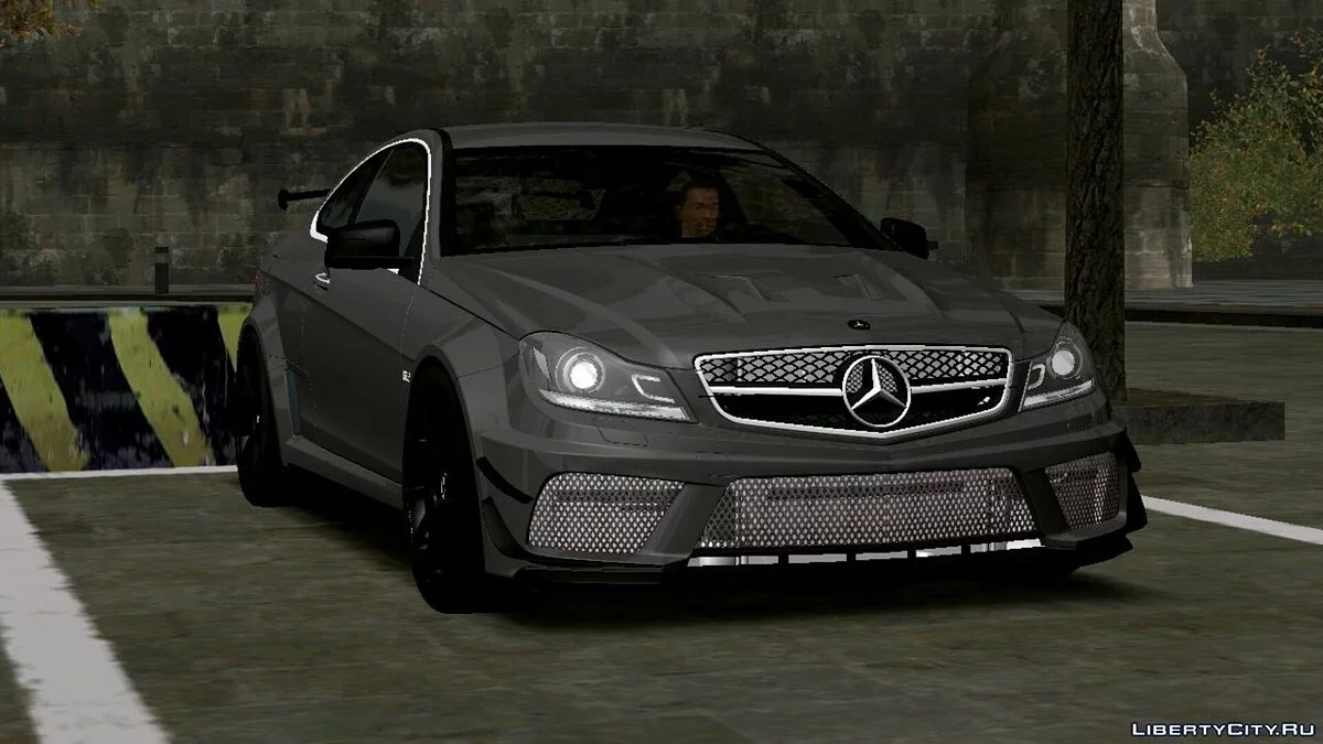 Mercedes-Benz C63 W204 BLACK SERIES (только DFF) / GTA San Andreas (iOS, Android)