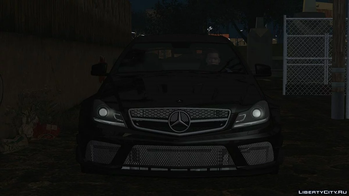 Mercedes-Benz C63 W204 BLACK SERIES (только DFF) / GTA San Andreas (iOS, Android)