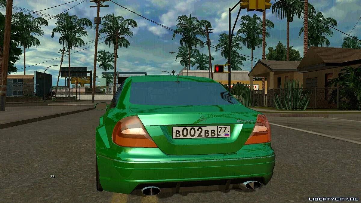 Mercedes-Benz CLK DTM (только DFF) / GTA San Andreas (iOS, Android)