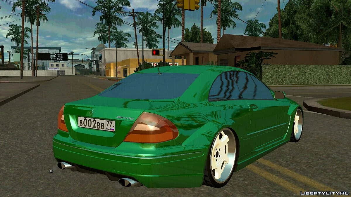 Mercedes-Benz CLK DTM (только DFF) / GTA San Andreas (iOS, Android)