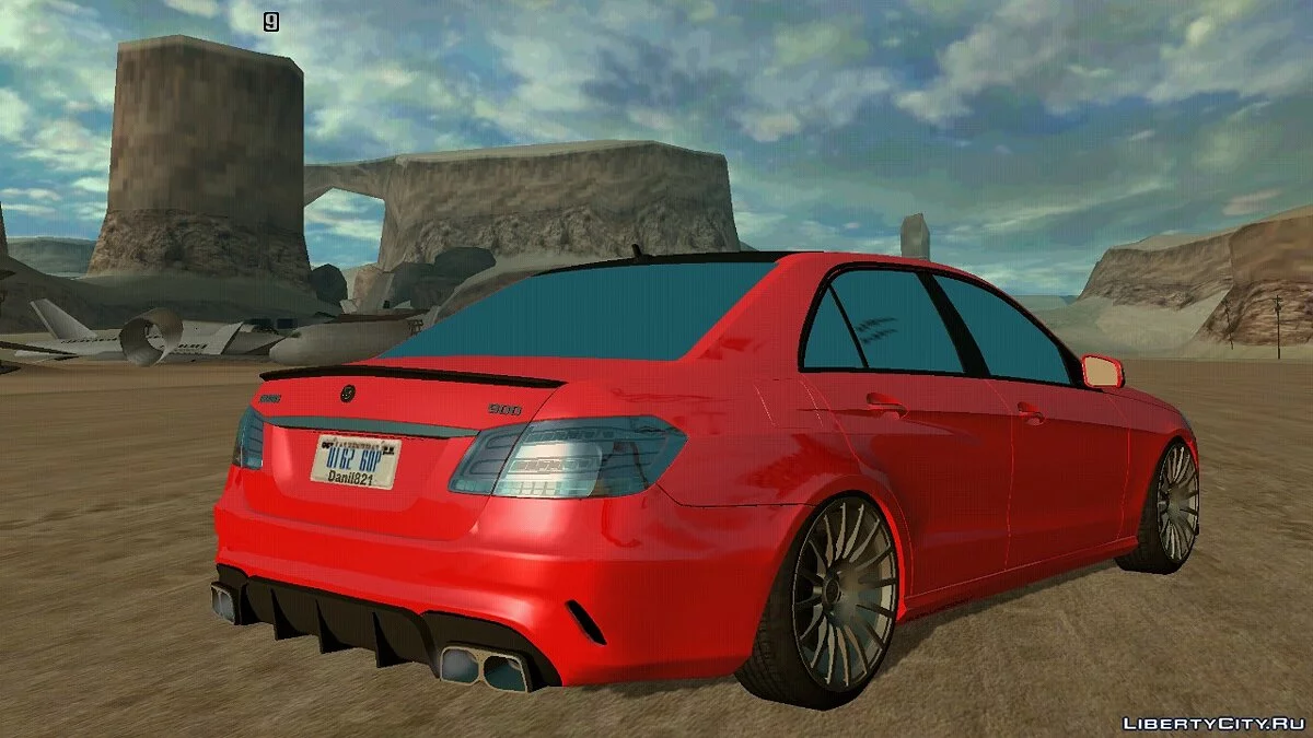 Mercedes-Benz E class W212 AMG tuning v1.1 (только DFF) / GTA San Andreas (iOS, Android)