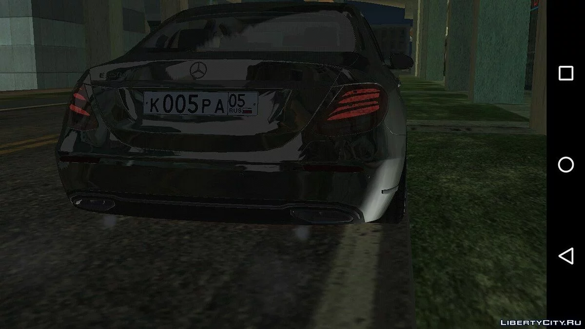 Mercedes-Benz Е350е (только DFF) / GTA San Andreas (iOS, Android)