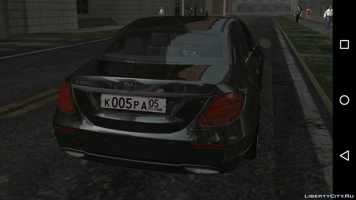 Mercedes-Benz Е350е (только DFF) / GTA San Andreas (iOS, Android)
