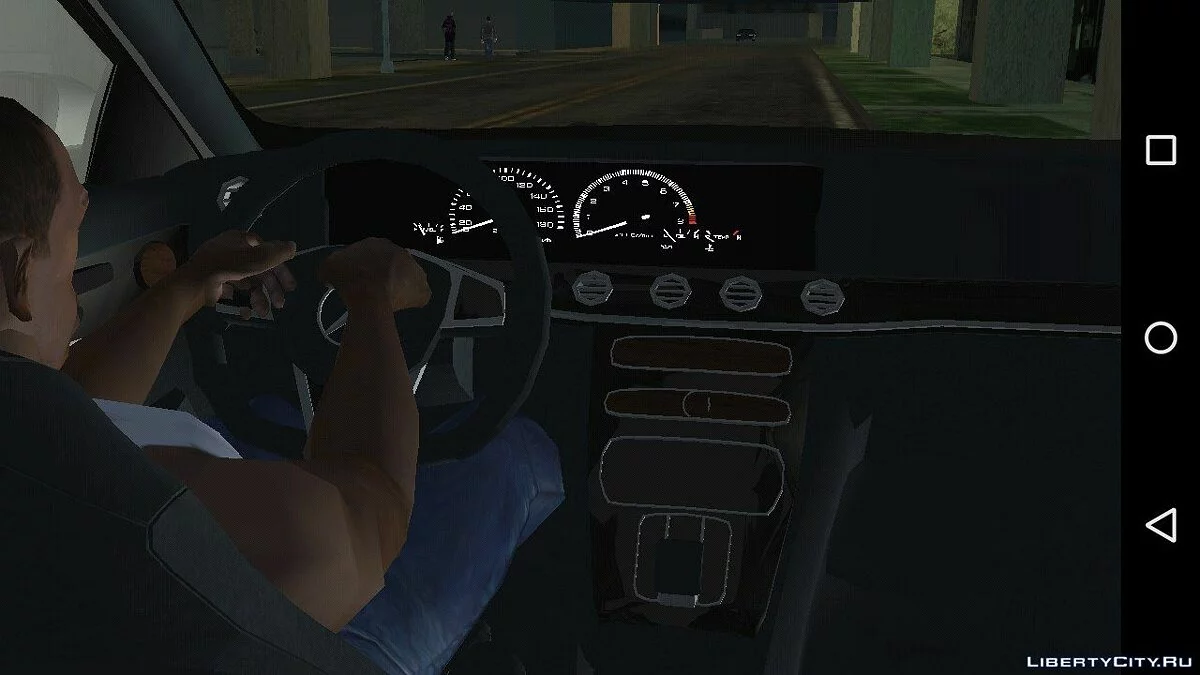 Mercedes-Benz Е350е (только DFF) / GTA San Andreas (iOS, Android)
