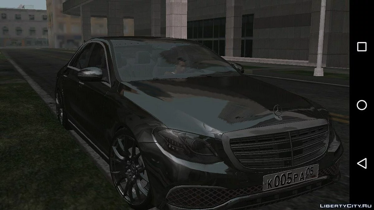 Mercedes-Benz Е350е (только DFF) / GTA San Andreas (iOS, Android)