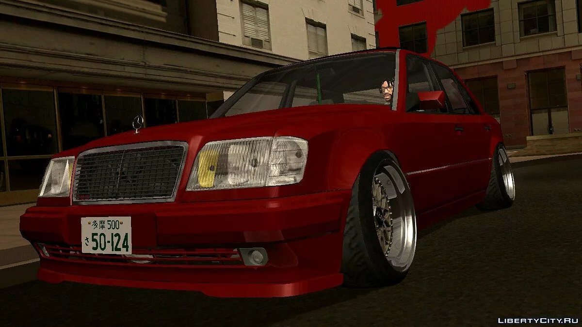 Mercedes-Benz E500 W124 v1 (только DFF) / GTA San Andreas (iOS, Android)