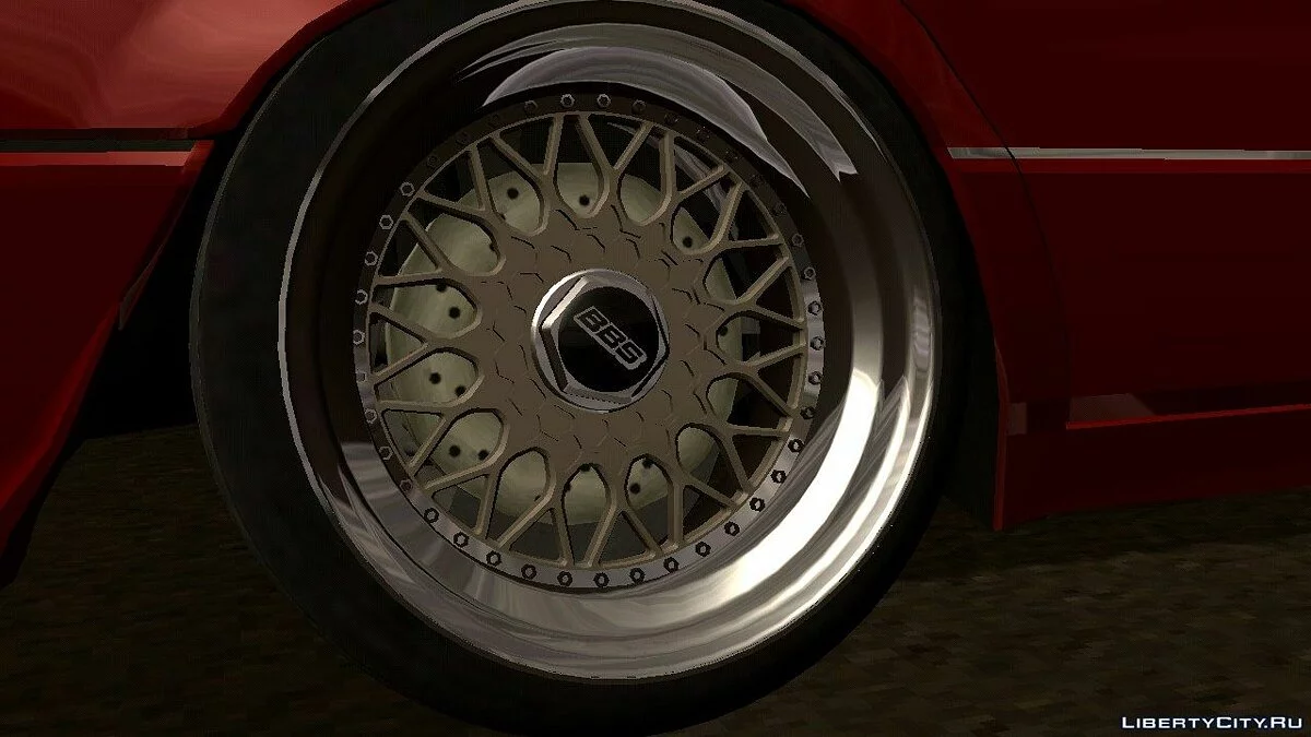 Mercedes-Benz E500 W124 v1 (только DFF) / GTA San Andreas (iOS, Android)