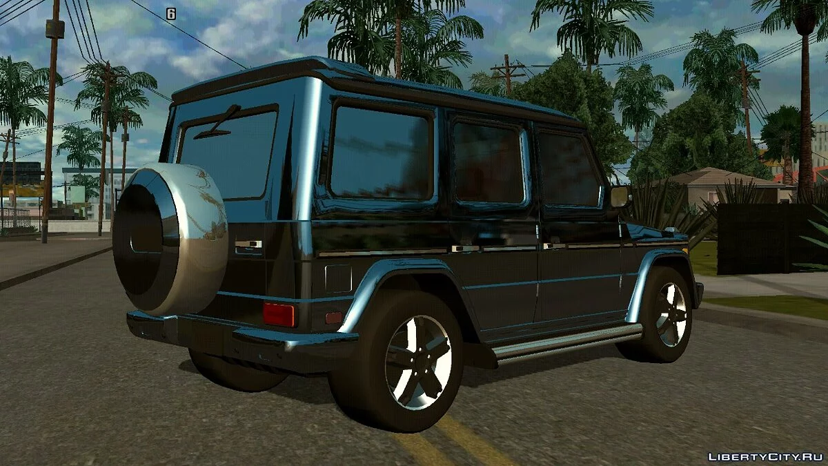 Mercedes-Benz G500 v0.3 (только DFF) / GTA San Andreas (iOS, Android)