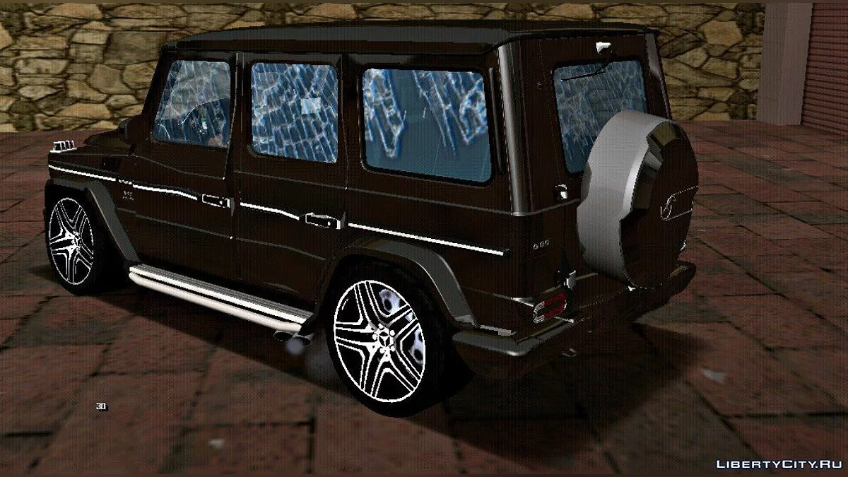 Mercedes-Benz G65 V12 BIURBO v1.2 (только DFF) / GTA San Andreas (iOS, Android)