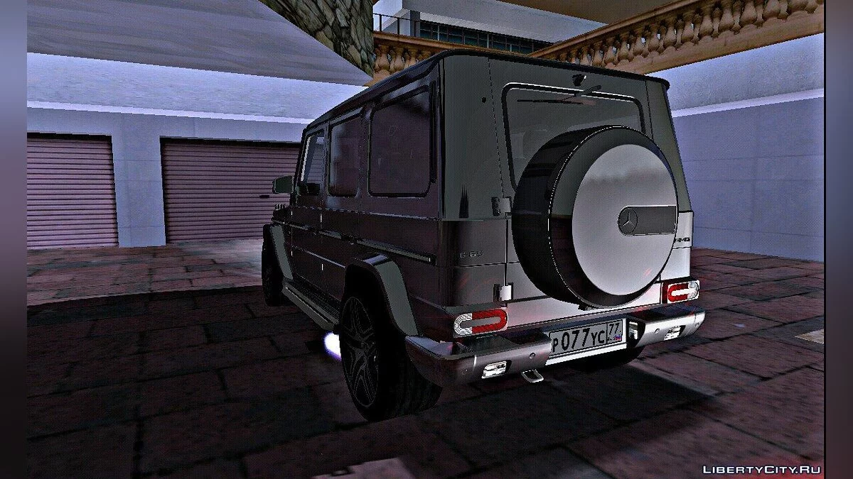 Mercedes-Benz G65 V12 BIURBO v1.2 (только DFF) / GTA San Andreas (iOS, Android)