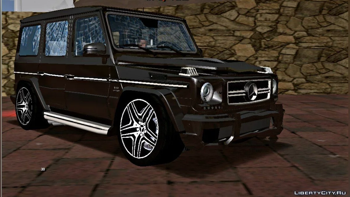 Mercedes-Benz G65 V12 BIURBO v1.2 (только DFF) / GTA San Andreas (iOS, Android)