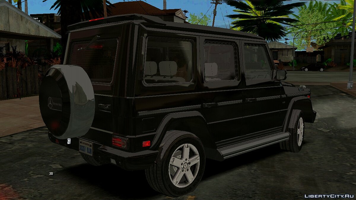 Скачать Mercedes-Benz Gelandewagen G500 для GTA San Andreas (iOS, Android)