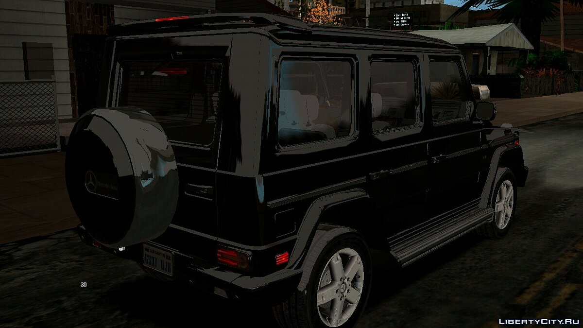 Скачать Mercedes-Benz Gelandewagen G500 для GTA San Andreas (iOS, Android)