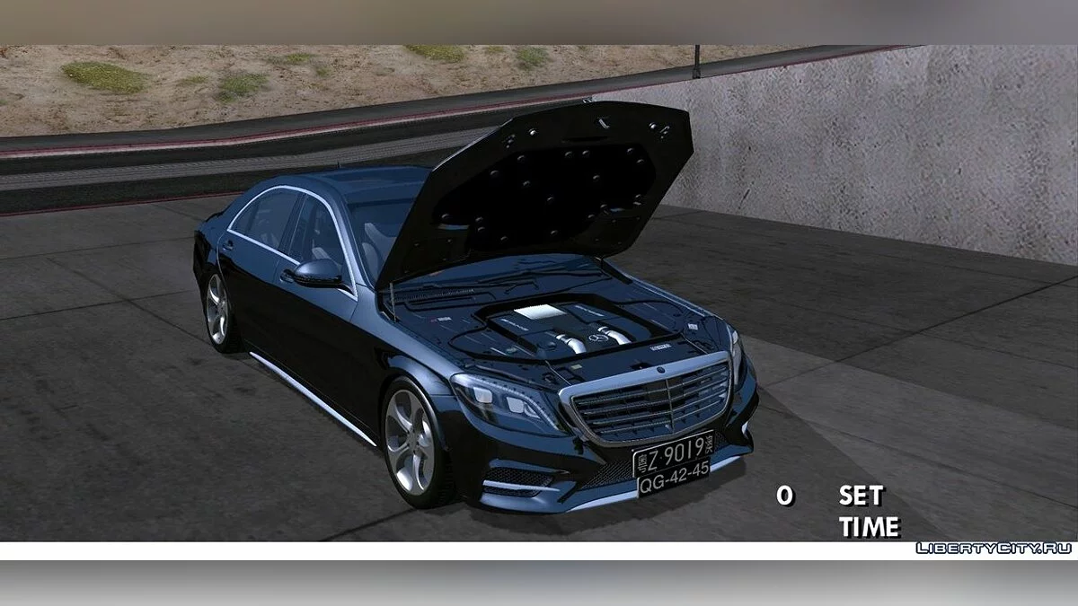 Mercedes-Benz S500 Bluetc / GTA San Andreas (iOS, Android)