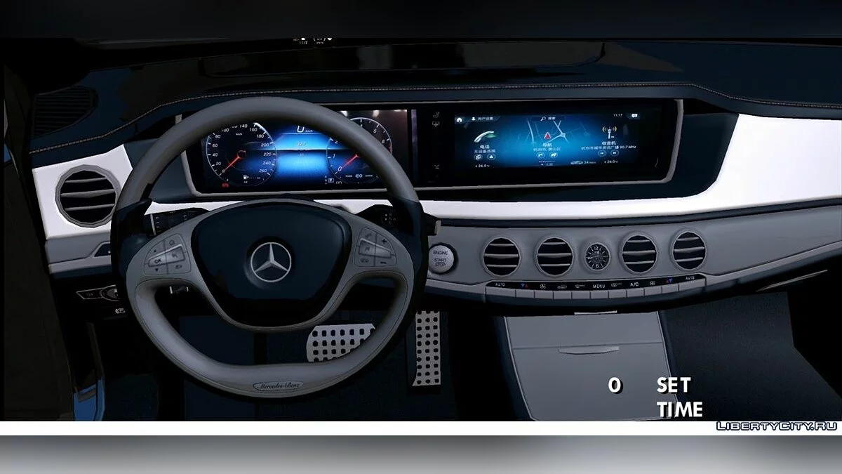 Mercedes-Benz S500 Bluetc / GTA San Andreas (iOS, Android)