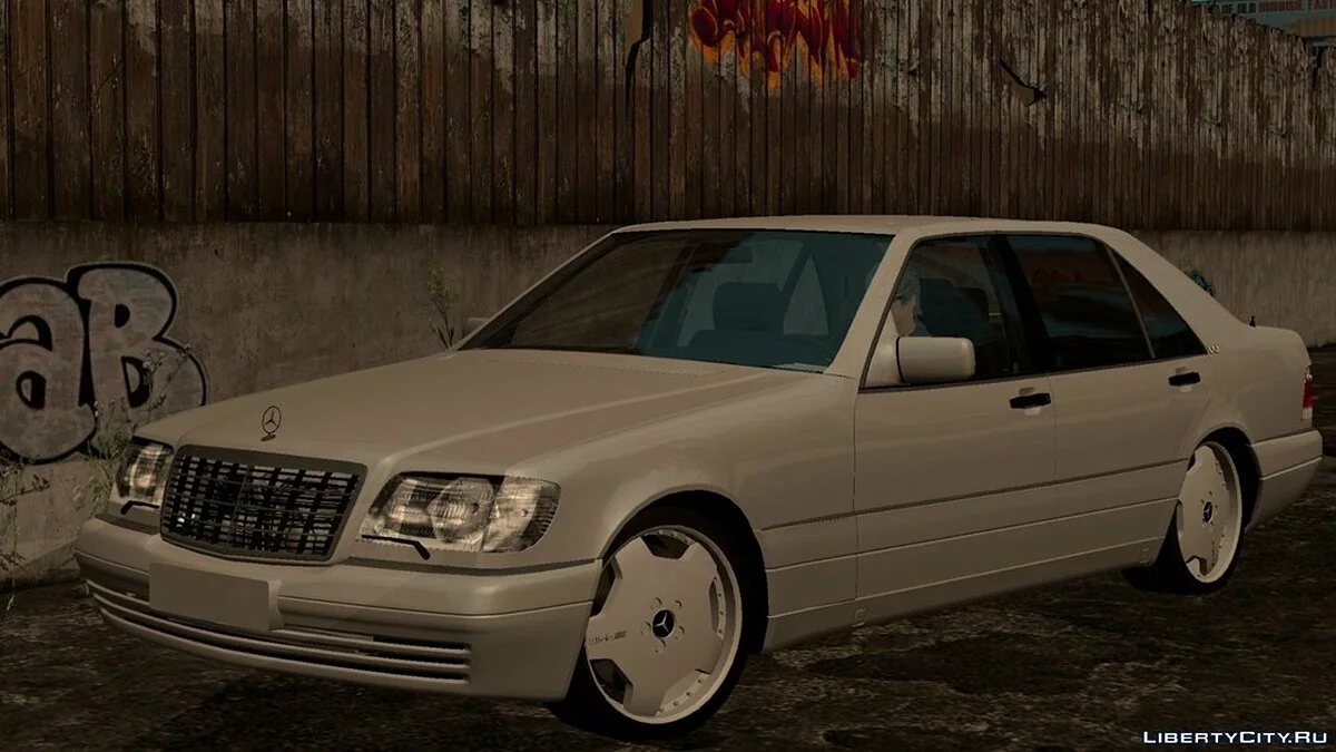 Mercedes-Benz S600Long V12 (только DFF) / GTA San Andreas (iOS, Android)