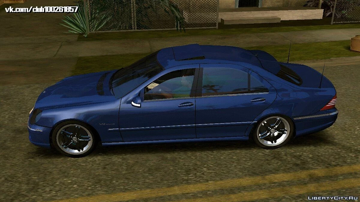 Mercedes-Benz S65 AMG W220 (только DFF) / GTA San Andreas (iOS, Android)