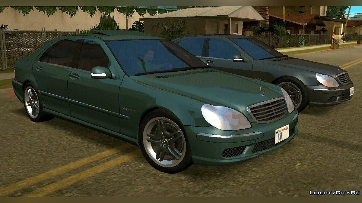 Mercedes-Benz S65 AMG W220 v0.2 (только DFF) / GTA San Andreas (iOS, Android)