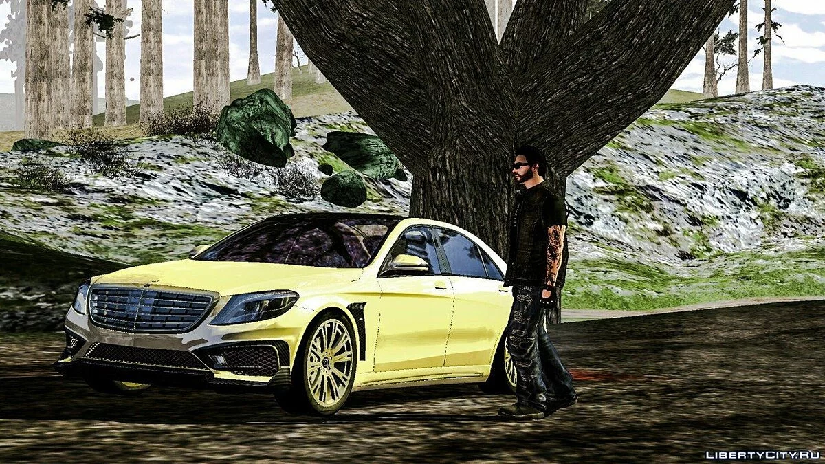 Mercedes-Benz S900 Tuning BRABUS ROCKET (только DFF) / GTA San Andreas (iOS, Android)