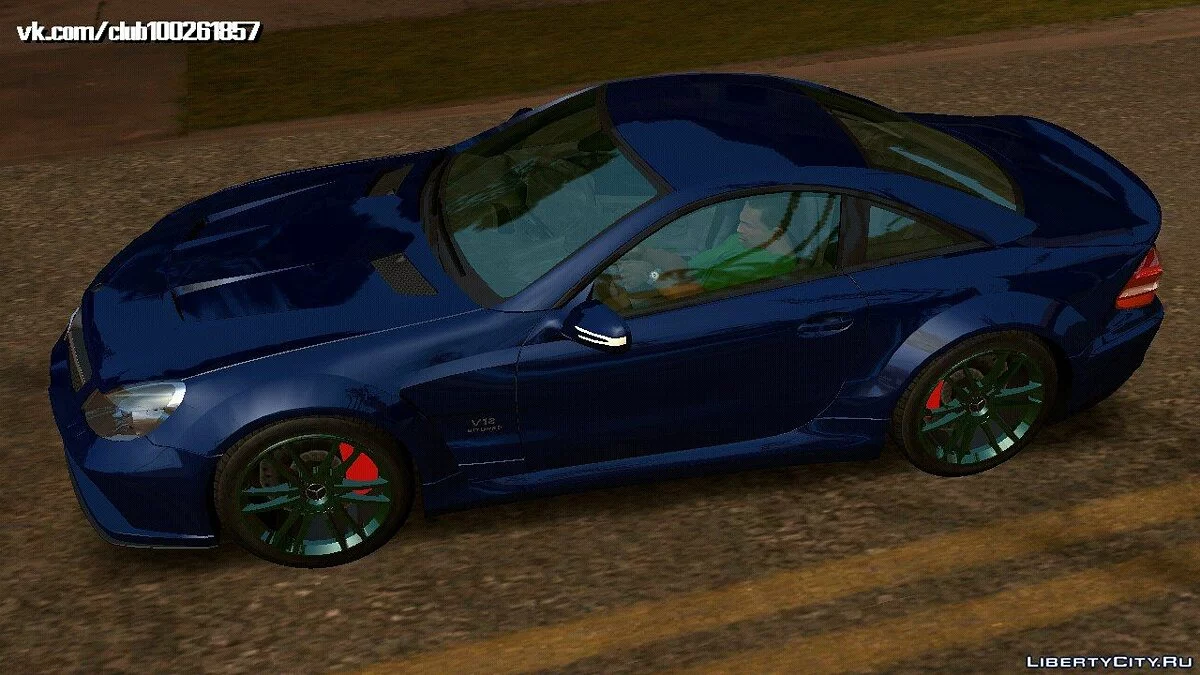 Mercedes-Benz SL65 AMG Black Series (только DFF) / GTA San Andreas (iOS, Android)