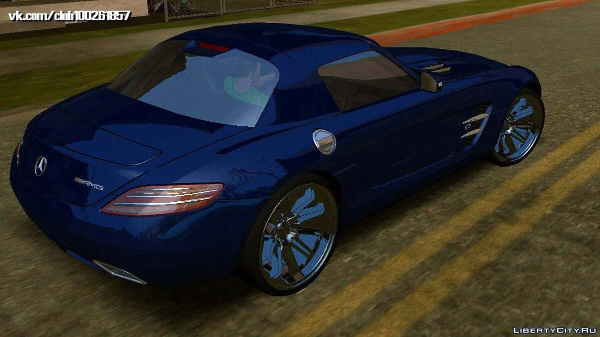Mercedes-Benz-SLS-AMG v0.2 (только DFF) / GTA San Andreas (iOS, Android)