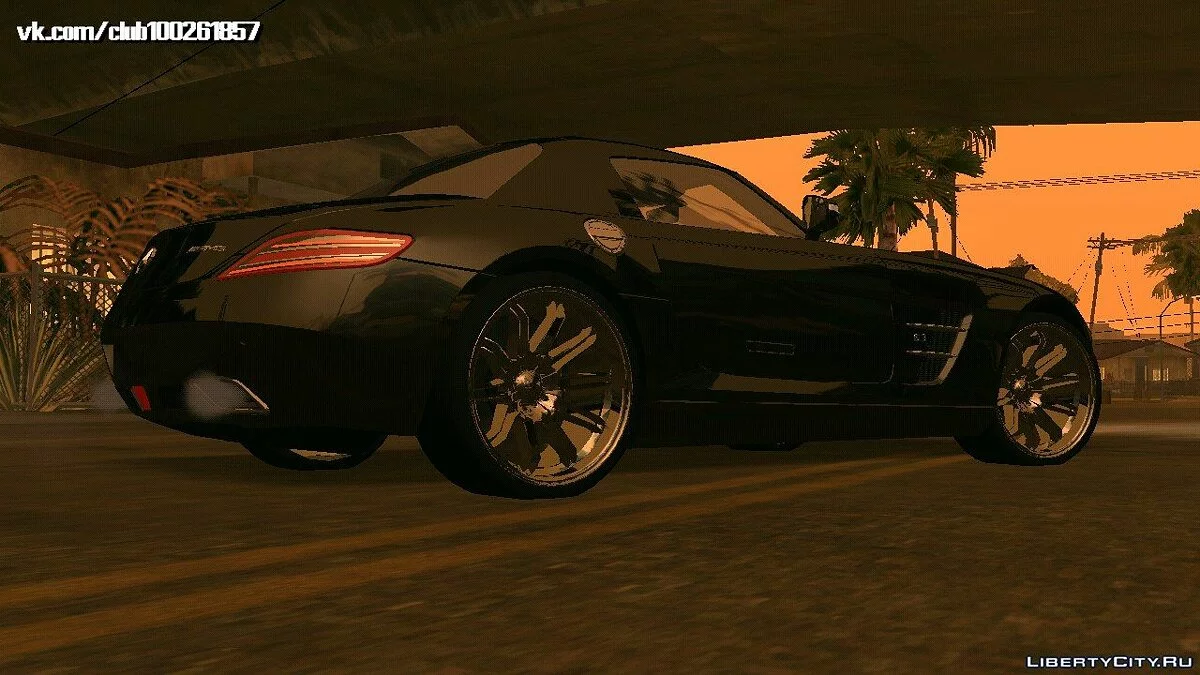 Mercedes-Benz-SLS-AMG v0.2 (только DFF) / GTA San Andreas (iOS, Android)