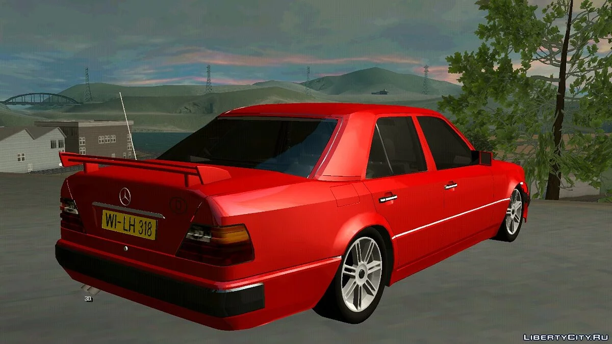 Mercedes-Benz W124 E500 (только DFF) / GTA San Andreas (iOS, Android)