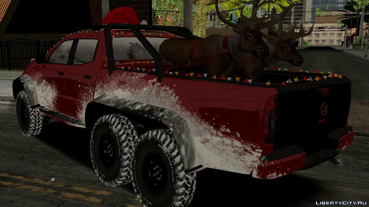 Mercedes-Benz X 6x6 (Зимняя версия) / GTA San Andreas (iOS, Android)